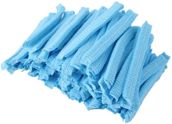 Disposable Non-Woven Hairnets (100s)