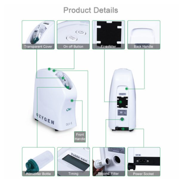 OLV-5 Oxygen Concentrator 5L