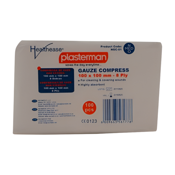 Healthease Gauze - 8 Ply (non-sterile)
