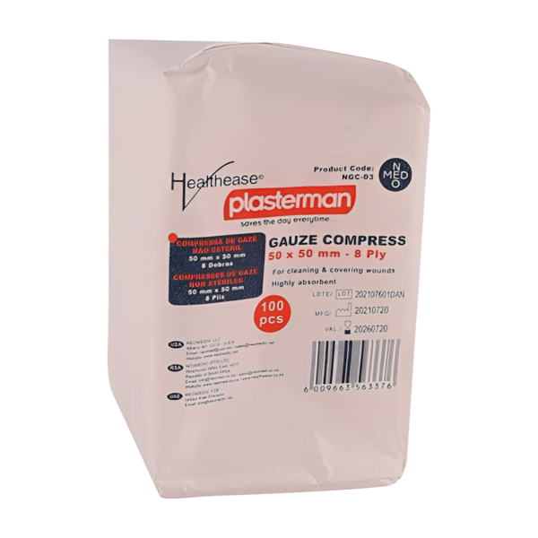 Healthease Gauze - 8 Ply (non-sterile)